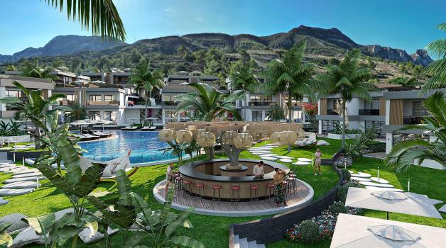 Satılık 2+1 Lüks Daireler Girne'de - Doğayla İç İçe, Modern Yaşam