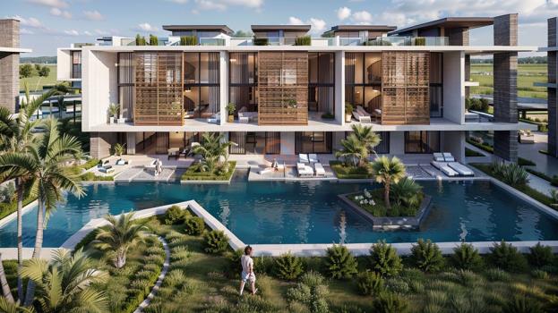 Tamamen Otel Konseptiyle Tasarlanmış Lüks 2+1 Satılık Daireler