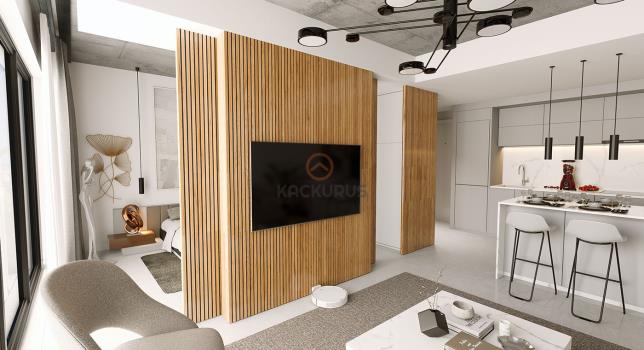 Girne’nin En Değerli Lokasyonunda Modern 1+1 Satılık Daire