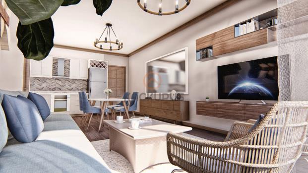 Long Beach Sahilinde Deniz Manzaralı Lüks 1+1 Daire Satılık