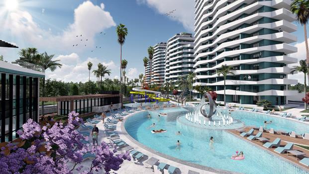 İskele Long Beach Satılık Stüdyo Daire - Lüks Tatil Ve Yatırım