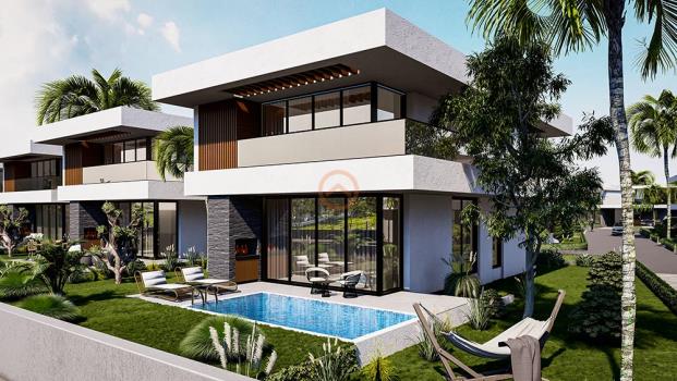 Eşsiz Konumda 3+1 Lüks Villa – Kuzey Kıbrıs Boğaz Sahil Köyünde Satılık