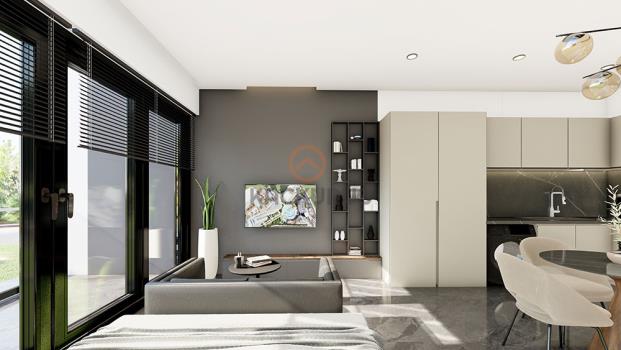 İskele Long Beach’te Satılık Modern 48m² Stüdyo Daire